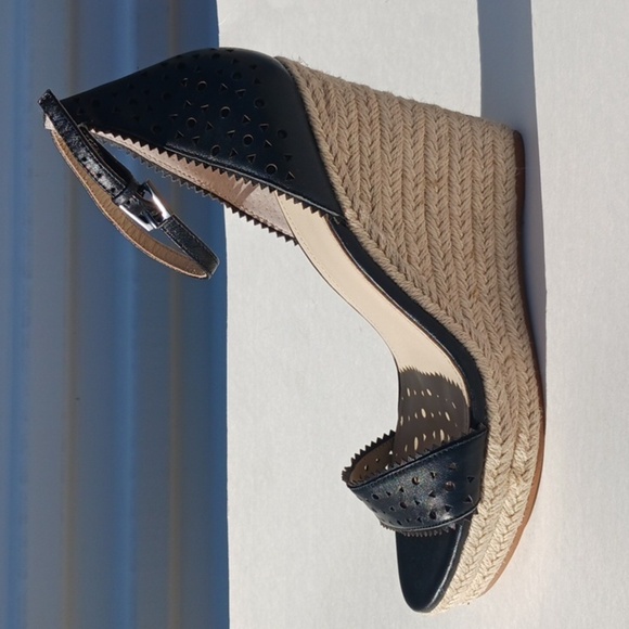 Botkier Womens Black Espadrilles Heels Shoe Size 10 Medium - Picture 1 of 8